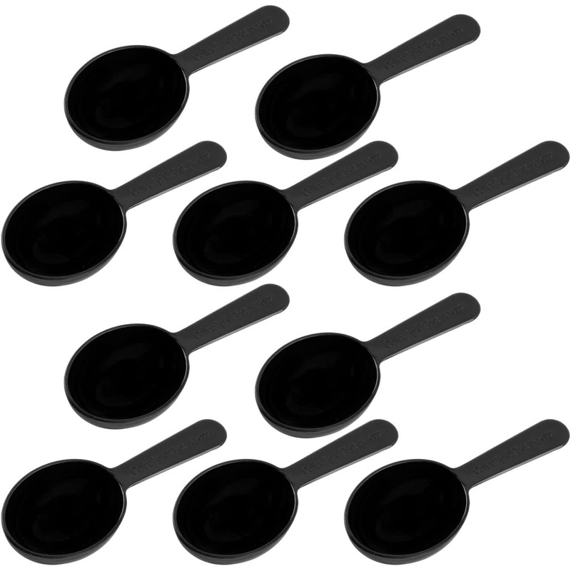 Framendino, 10 Pack Plastic Coffee Measuring Spoons Short Handle Scoops