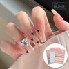 Fluffy Heart Nail Deco Stickers (3 Types) / 몽글몽글 하트 네일 데코스티커 3종