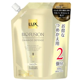 LUX(ラックス) LUX Bio Fusion Damage Defense Shampoo Large Capacity Refill 14.1 oz (400 g)