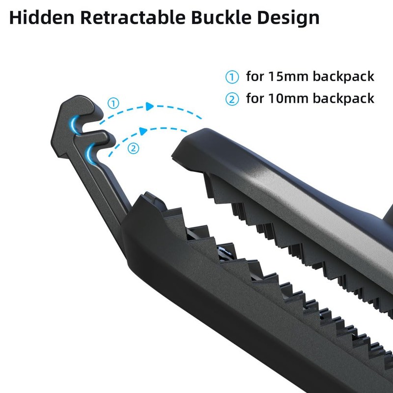 SOH Magnetic Backpack Shoulder Strap Clip Mount for Phone,Ball Head