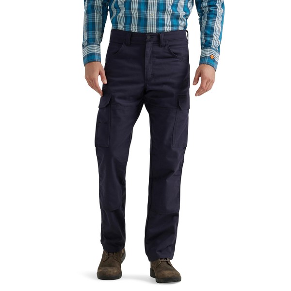 Wrangler Riggs Workwear Men's Flame Resistant Ranger Pant Navy 40W