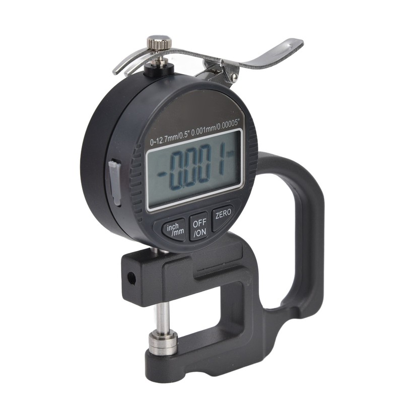 Electronic Thickness Gauge Portable LCD Digital Micrometer Thickness Measuring Tool