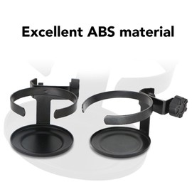 Cup Holder Clamp On Mic Stand, 360° Rotate Microphone Stand Cup Holder Mount for Music Stands