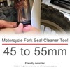 Windance Motorcycle Fork Seal Saver Cleaner,Front Fork Seal Clean Tool,