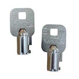 2-Beaver Vending Machine Gumball Tubular Keys A2000 Thru A9865 by SafeCo Brands (A2007 Beaver)