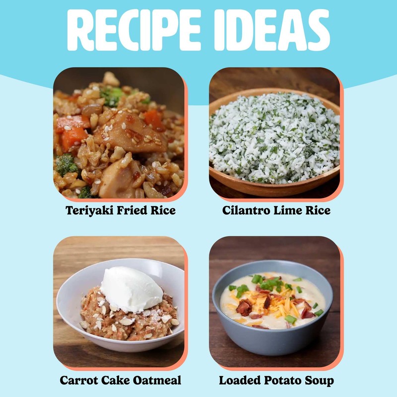 Tasty Mini Rice Cooker with Removable Nonstick Bowl and Auto