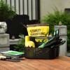 ALINK Plastic Shower Caddy Basket, Portable Divided Cleaning Supply Storage