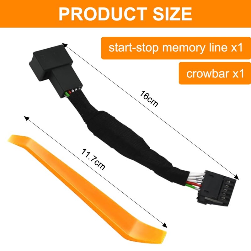 Car Start-Stop Automatic Motor System Eliminator Control Cable for V-W