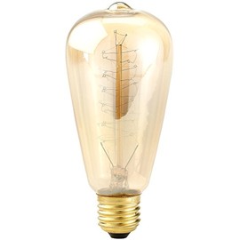 Vintage-Schmucklampe Luminea, Tapered, Spiral with Glow-Wire