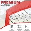 BOHEN 6x4FT Portable Soccer Goal for Kids Backyard with Carry