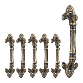 Relaxdays 2 x Vintage Antique Cupboard Drawer Pull Handle 20cm Bronze