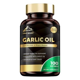 MEGNETA Garlic Softgels 2000 mg, Support Immune System Health, 100 Count