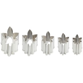 遠藤商事 手造ri Industrial 抜型 (5 Pieces Set) Foliage BNK09027