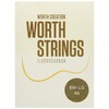 Worth Strings, Low-G ukulele strings, brown fluorocarbon, for concert /
