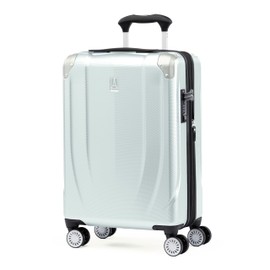 Travelpro Pathways 3 Hardside Expandable Luggage, 8 Spinner Wheels, Lightweight Hard Shell Suitcase, Cloud Grey, Carry On 21 Inch
