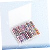 Mikinona 10pcs Removable Flower Sky Pattern Nail Art Stickers for