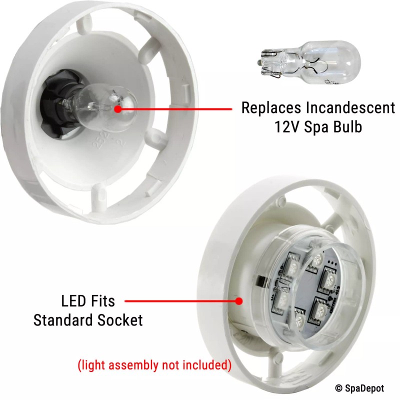 StarBurst 18-LED Color-Change Spa Light for Hot Tub - Replaces