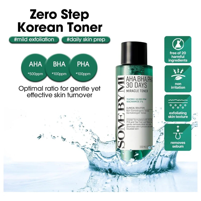 Some by Mi AHA BHA PHA 30 Days Miracle Toner