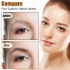 20 Sheets 196 Pairs Eyebrow Tattoo, 4D Hair-Like Eyebrow Stencils
