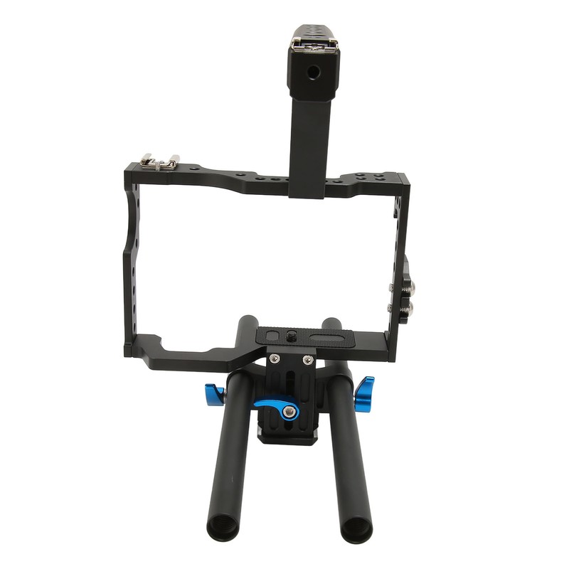Camera Video Cage Lightweight Aluminum Alloy Camera Cage Rig with