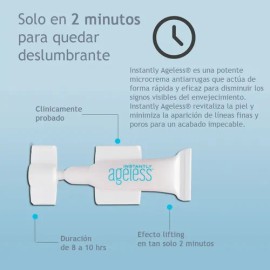 Instantly Ageless 5 Ampolletas + Muestra Crema Antiedad.