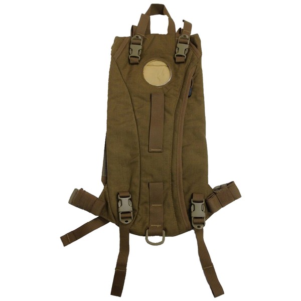 Military Outdoor Clothing Previously Issued US GI Coyote USMC 3 L Hydration Carrier (Bladder Not Included)