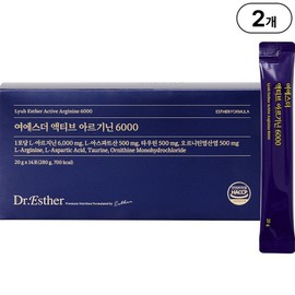 Directly managed by head office Yeo Esther Active Arginine 6000, 2 units, 14 servings / 본사직영 여에스더 액티브 아르기닌 6000, 2개, 14회분