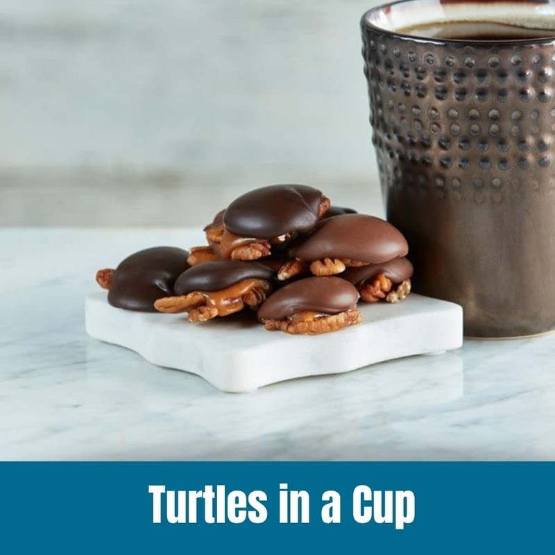 Door County Coffee Turtles in a Cup Flavored Ground |