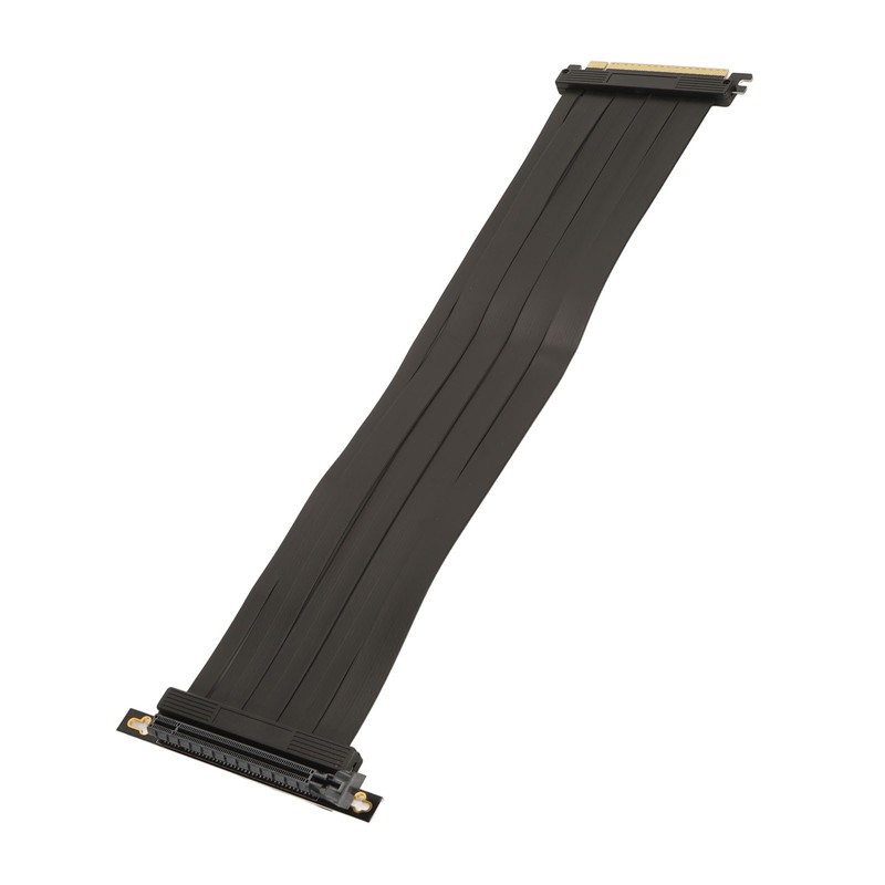 PCIE 4.0 X16 Riser Cable High Speed Flexible Shielding 90