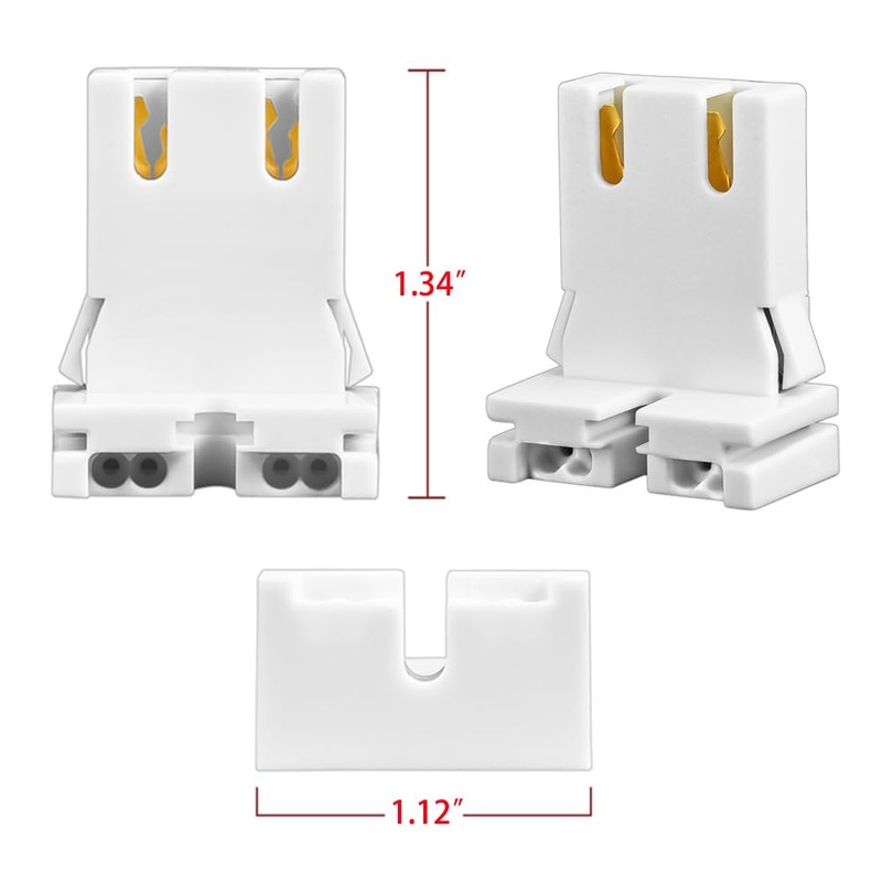 10-PCS MED FL SKT UNSHUNTED U Bend Rapid Start Applications