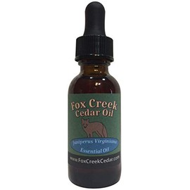 Fox Creek Naturals 1oz Eastern Red Cedar (Juniperus Virginiana) Essential Oil - Fox Creek Cedar Oil