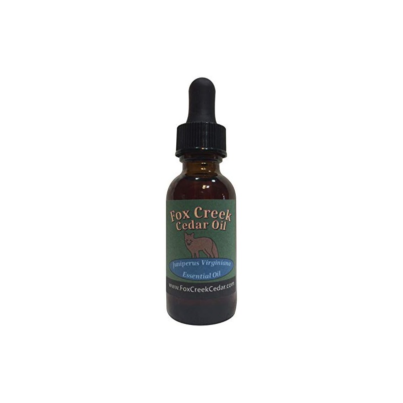 Fox Creek Naturals 1oz Eastern Red Cedar (Juniperus Virginiana) Essential