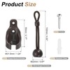 sourcing map 10Set Universal Sun Shade Replacement Parts, Bungee Tie