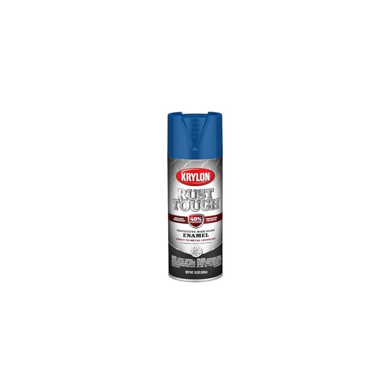 Krylon K09225007 'Rust Tough' True Blue Rust Preventive Enamel -