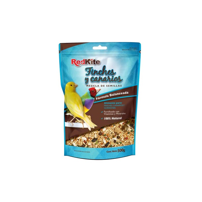 MEZCLA DE SEMILLAS P/CANARIOS Y FINCHES 500 G