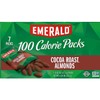Emerald Cocoa Roast Almonds, Dark Chocolate, 100 Calorie Pack, 4.41