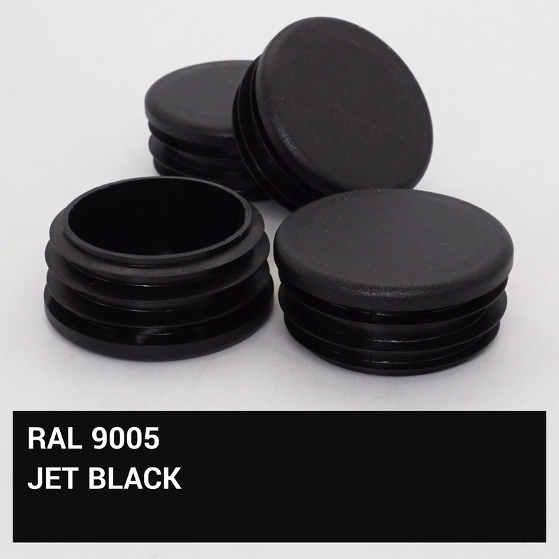 SKIR'CO (4 pcs) Round Tube Inserts 50 mm, Fence Post