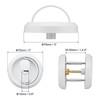 PATIKIL Stainless Steel Deadbolt Lock, Single Cylinder Dead Bolt Locks