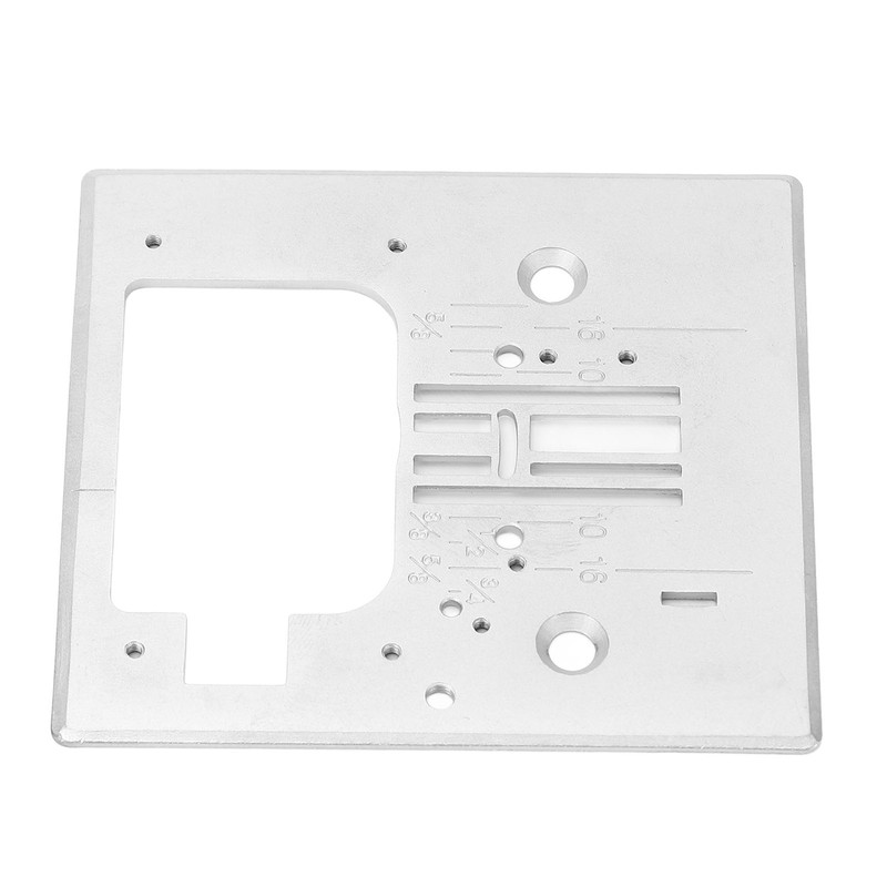 Sewing Machine Needle Plate 7.6x8.4cm Steel Needle Throat Plate for