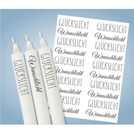 Tattoofolie für Kerzen/Keramik DIN A5 verschiedene Motive Blumen Herzen Glückslicht (Glückslicht)