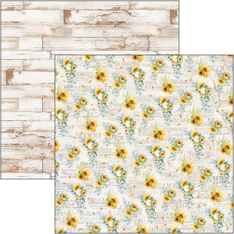 Ciao Bella 12"x12" Farmhouse Garden Patterns Pad