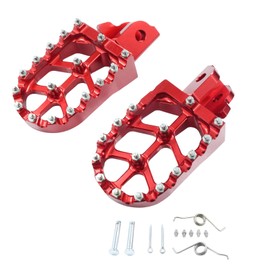 Adsspro Motorcycle CNC Foot Pegs Foot Pedals Rests Footpegs For CRF110F CRF 110 F CRF110 2013-2024 CRF125F CRF 125 F CRF125 125F 2014-2024 Dirt Pit Bike