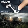 NYZAUTO Non-Slip Foot Pedal Pads Compatible with Wrangler JL 2018-up/Gladiator