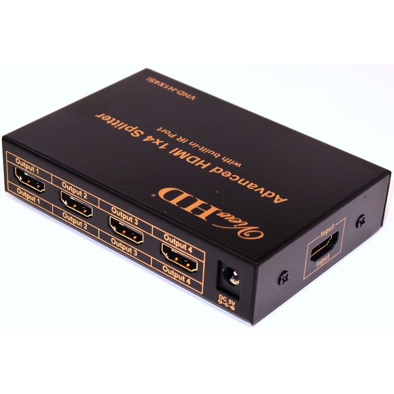 ViewHD HDMI 1x4 Splitter with IR Extender Function | Support