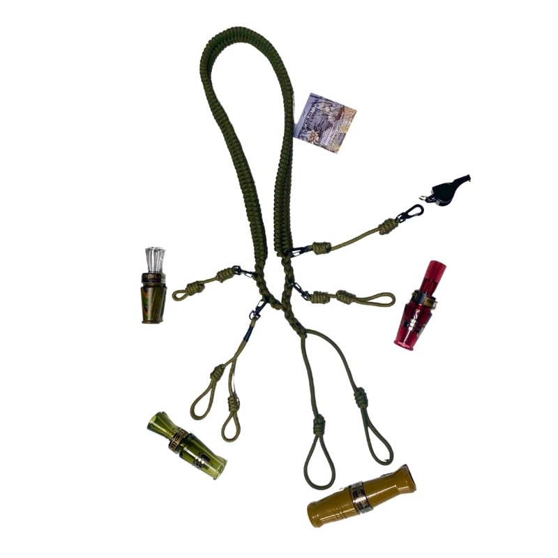 HuntEmUp Ultimate Zip Braid DIY Duck Call Lanyard