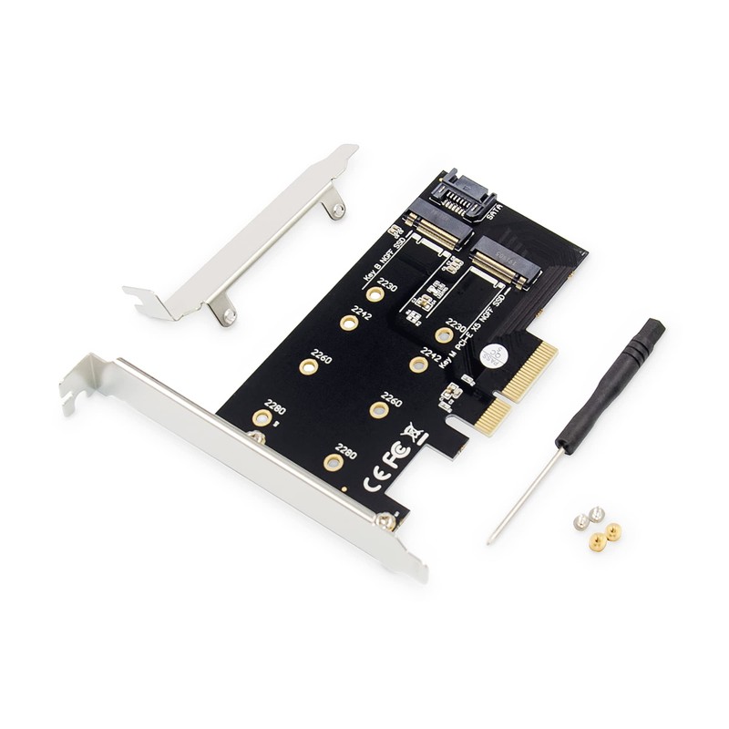 DIGITUS IO Card - PCIe - M.2 NGFF / NVMe