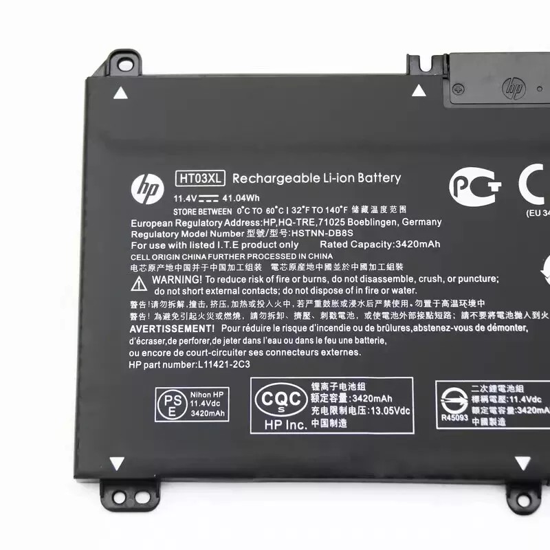 For HP Original OEM HT03XL Battery for HP Pavilion L11421-2C2