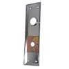 Em-D-Kay Satin Chrome 2-3/4" X 10" Escutcheon Plate w/Knob Hole