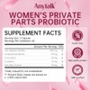 ANYTALK Vaginal Probiotic with Prebiotics & Lactobacillus Probiotic Blend pH