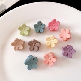 Non-slip clip baby hair clip flower baby hair clip / 논슬립집게핀 아기삔 꽃 아기헤어핀